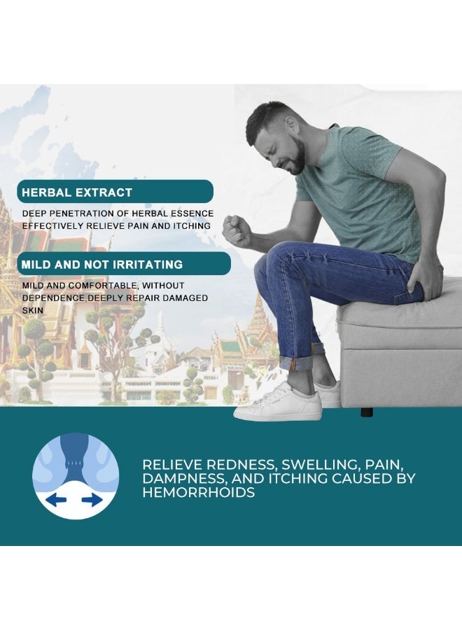 SumiFun Hemorrhoid Care Ointment: 20g - Soothing and Repairing, Relieving Discomfort, Gently Caring for Sensitive Areas - Image 2